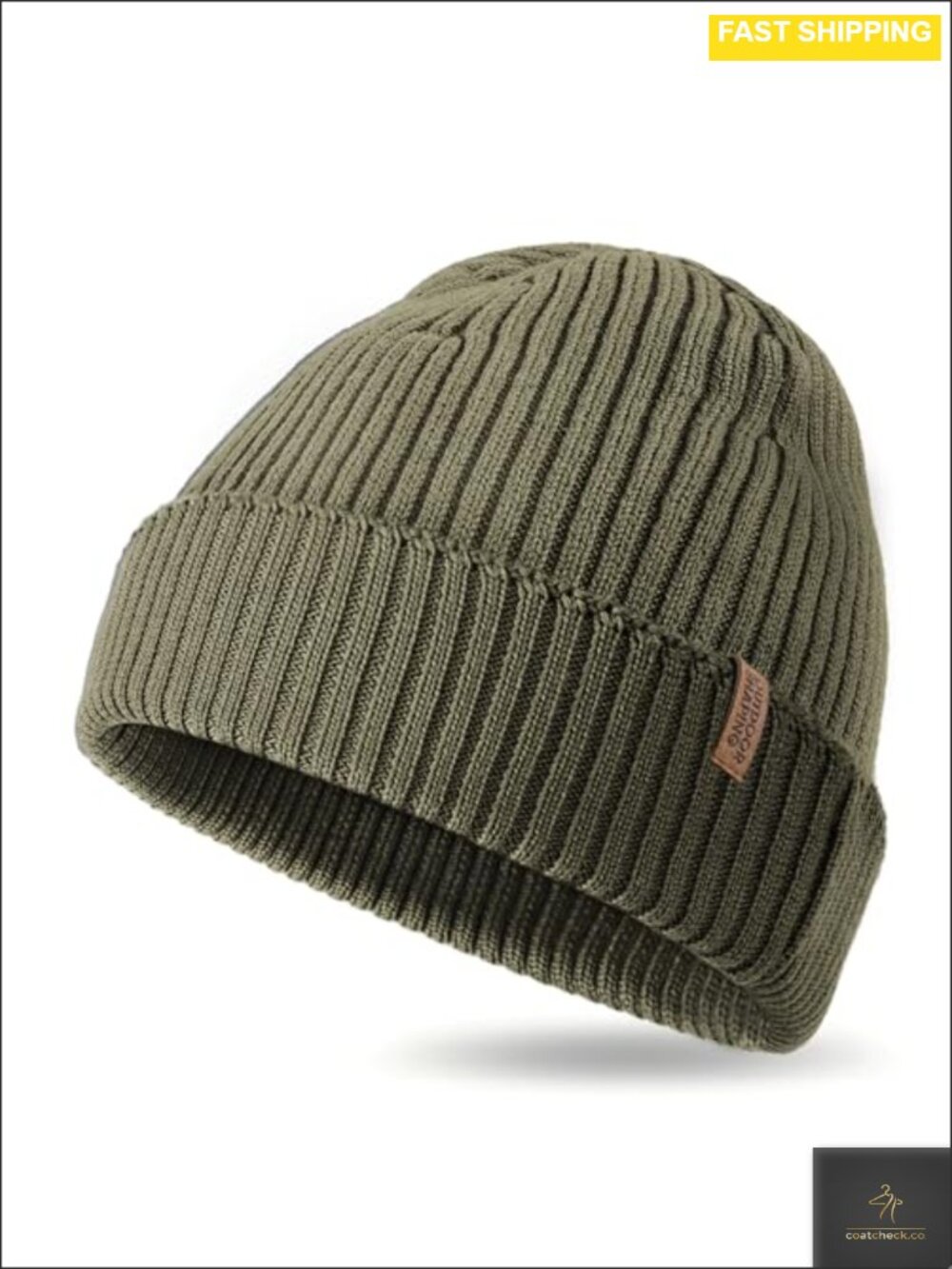 100% Merino Wool Cuffed Beanie Unisex Winter Hat